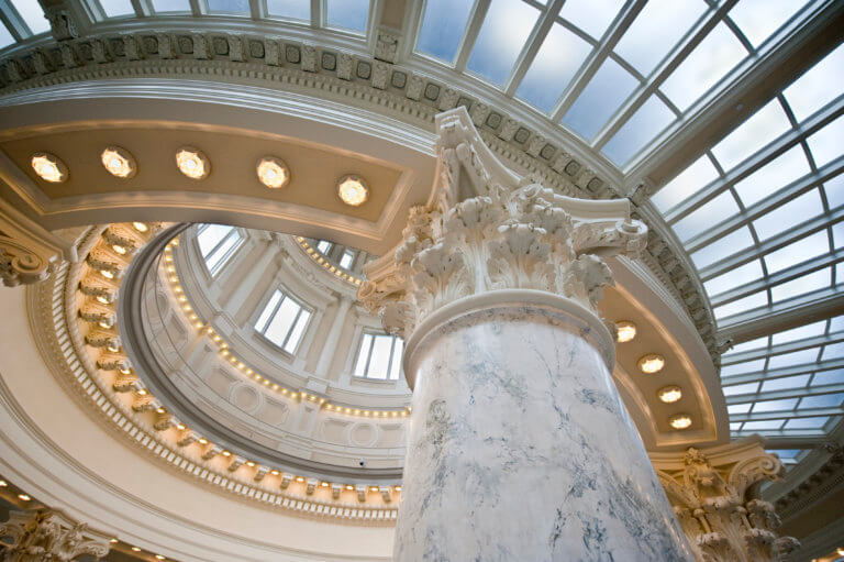 inside capitol building