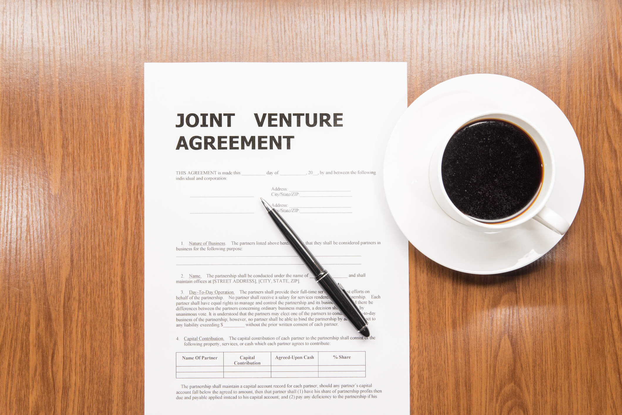 Understanding the Four Types of Joint Ventures Woods Lonergan PLLC
