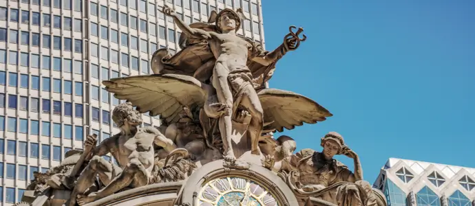 Grand Central Station Clock - Manhattan, NY