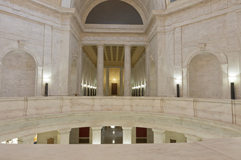 interior of courthouse
