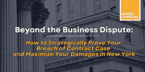 how to prove breach of contract and maximize damages ny