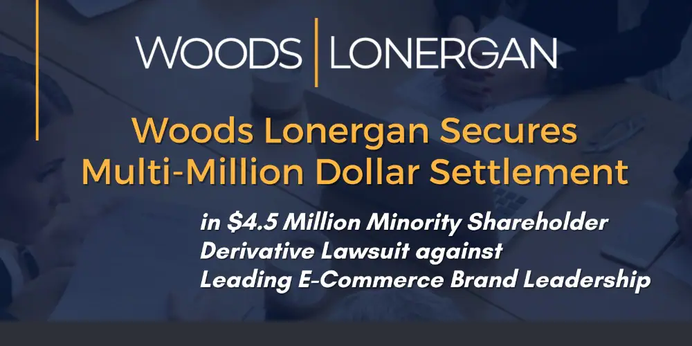 woods multimullion dollar settlement ecommerce